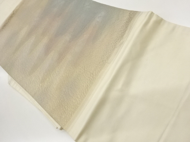 ふくれ織抽象模様織出し名古屋帯